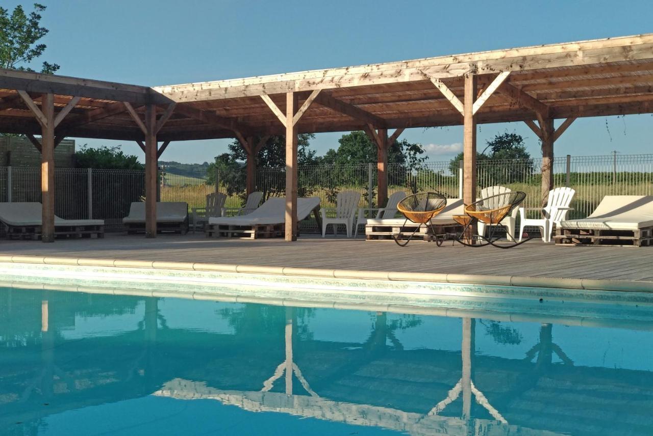 Bed and Breakfast Domaine Ramonjavel, Glamping & Alpaca'S Fongrave Exteriér fotografie